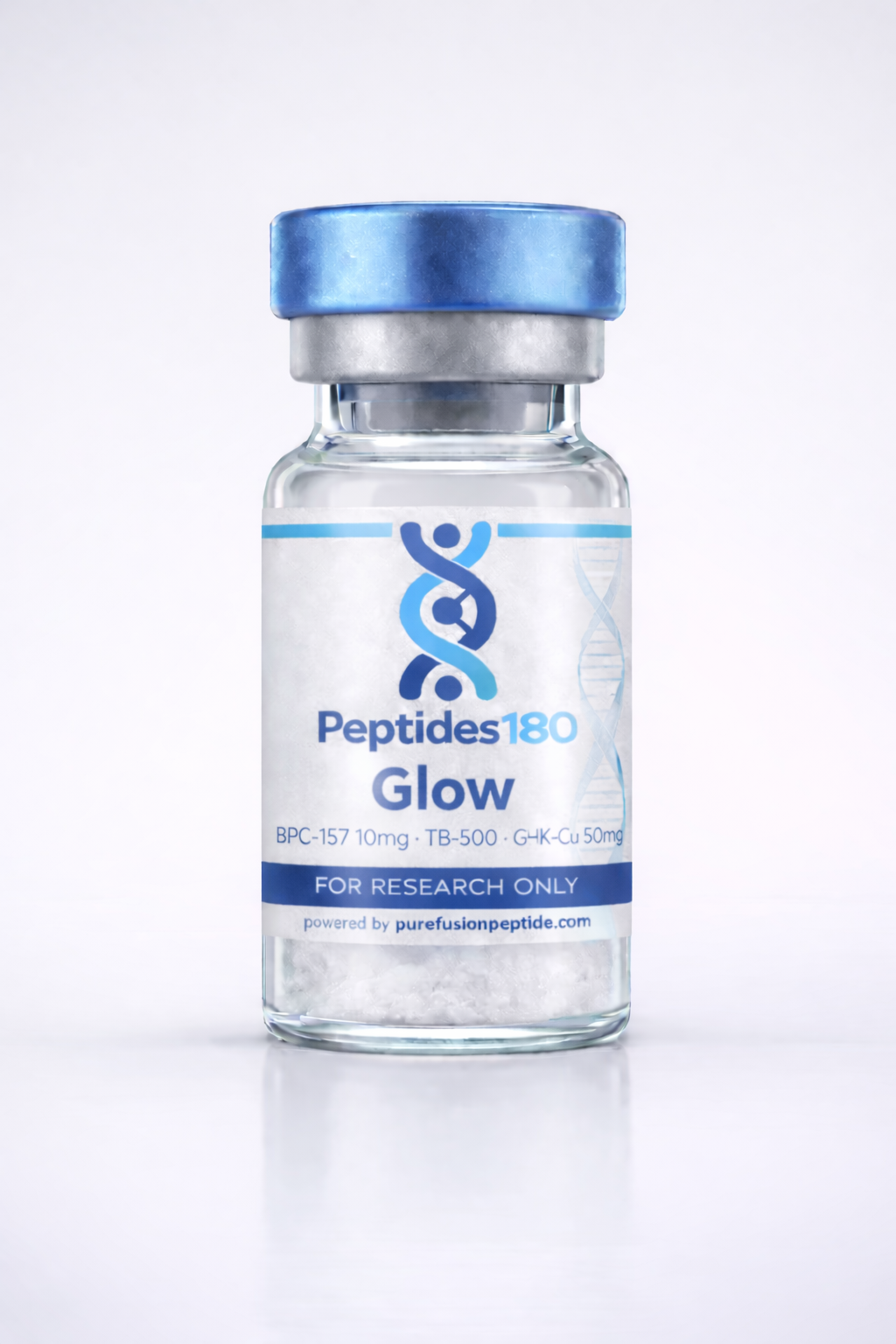Glow Stack 70mg (BPC-157 10mg + GHK-Cu 50mg + TB500 10mg)